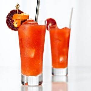 Blood Orange Punch recipe with Ron Abuelo Anejo Rum