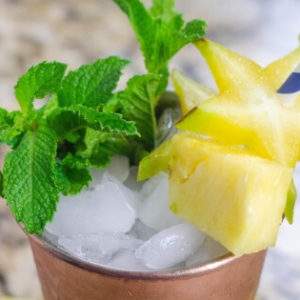 Star Fruit Pineapple Mint Julep Cocktail Recipe