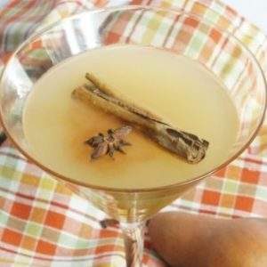 Cinnamon Pear Martini Recipe