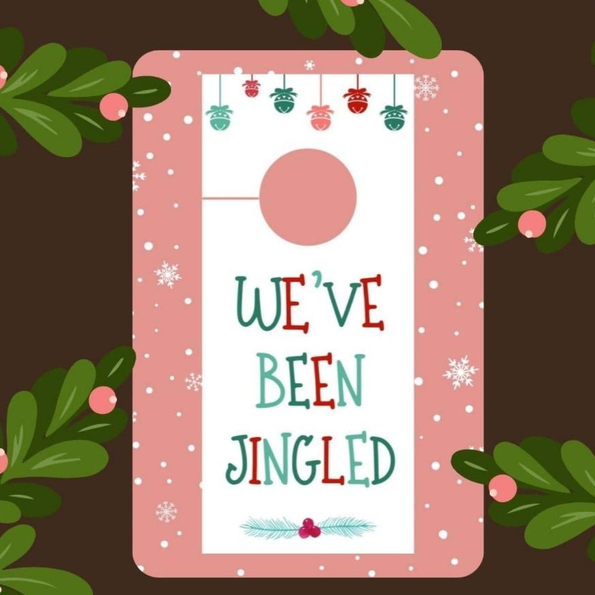 You #39 ve Been Jingled Free Printable Champagne and Coconuts